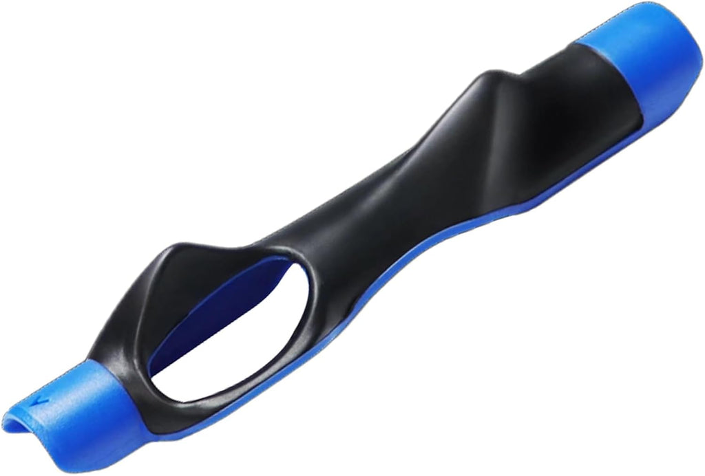 Golf Grip Trainer, Golf Club Grip Trainer Tool, Golf Swing Trainers Correct Left Right Hand Position Blue 1 Pack