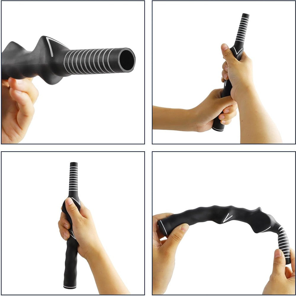 2PCS Right-Hand Golf Swing Training Grip Standard Teaching Aid Warm up Trainer
