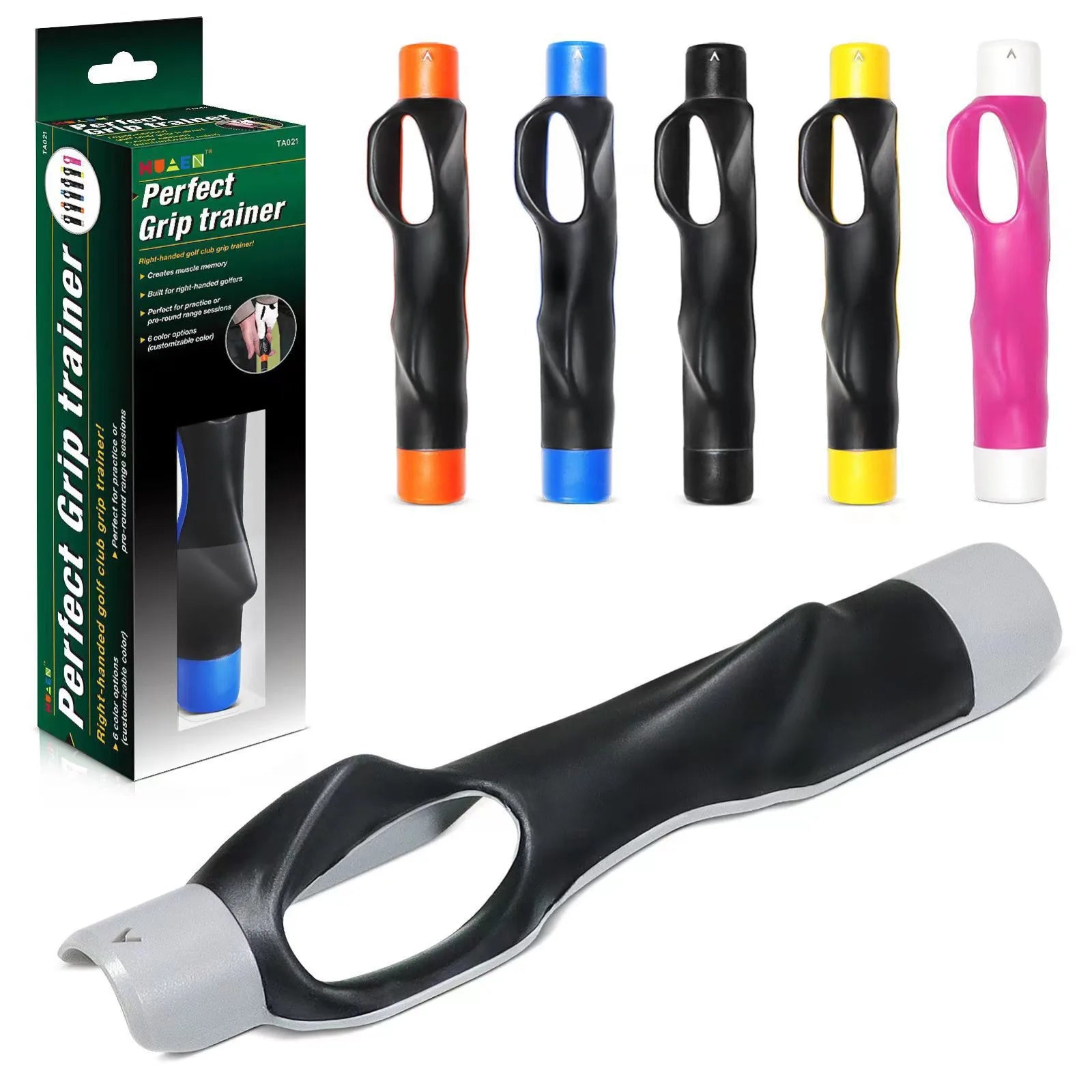 Golf Grip Trainer Golf Swing Trainer Golf Practice Tool Helps Train Correct Hand Position Reduce Mistakes Suitable for Beginners