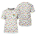 Awareness Understanding Acceptance Autism White Golf Shirt, Autism Awareness Colors Golf Shirts for Men