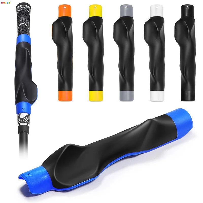 Golf Grip Trainer, Golf Training Aid, Easy to Carry to the Practice Area, Grip Trainer Club to Help Train Correct Hand Position