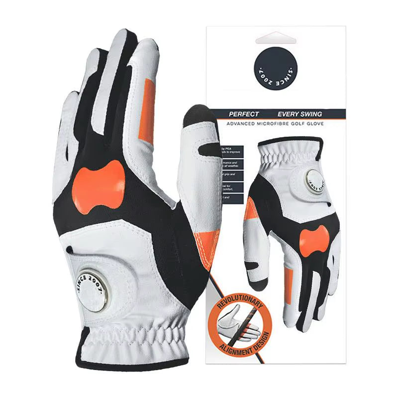 Left Hand Golf Gloves Golf Chipping Correction Gloves Grip Trainer Reduce Golf Hook Ball Corrector Gloves for Golf Training