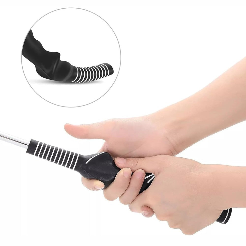 2PCS Right-Hand Golf Swing Training Grip Standard Teaching Aid Warm up Trainer