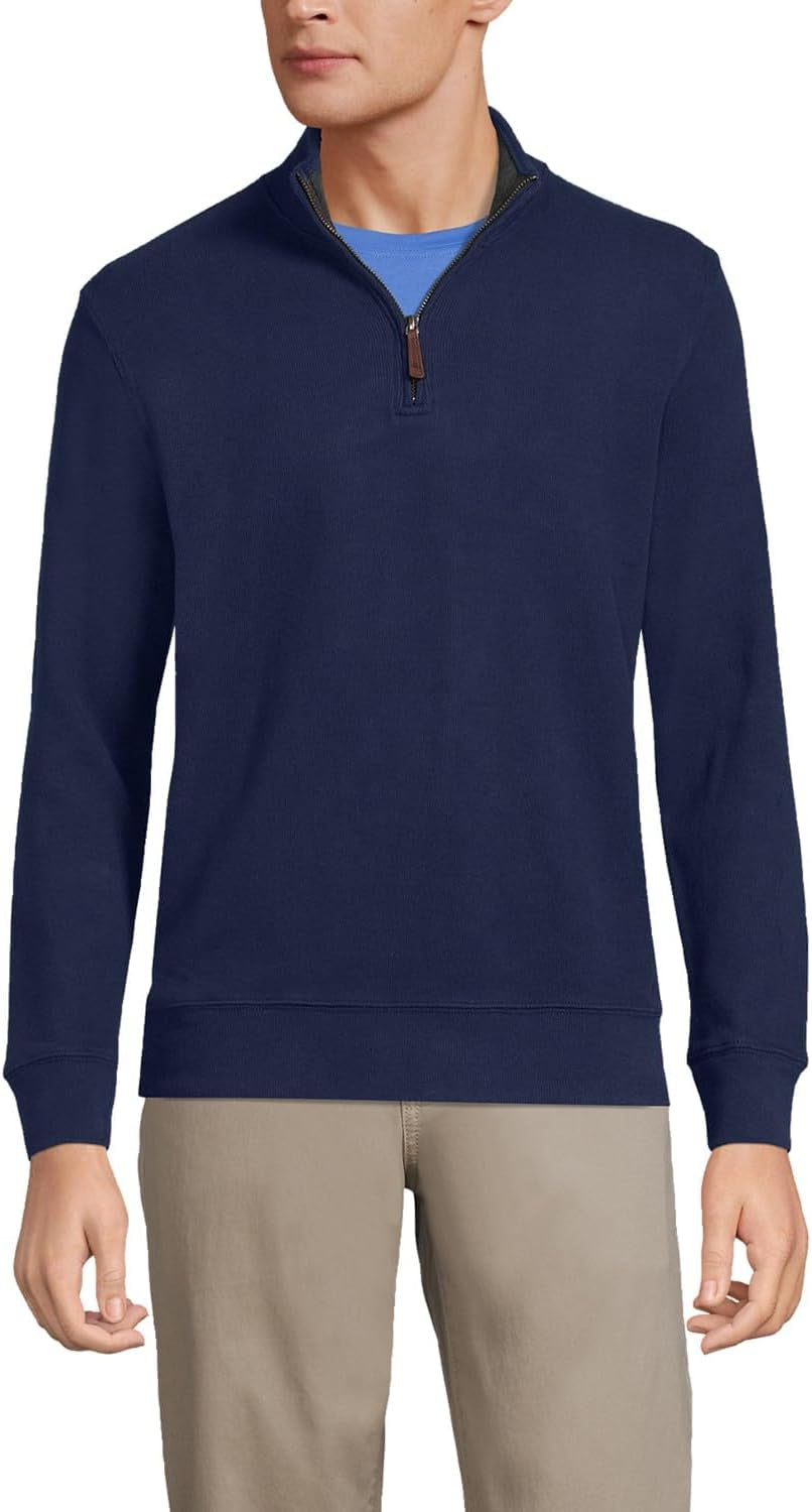 Bedford Rib Quarter Zip Pullover Sweater
